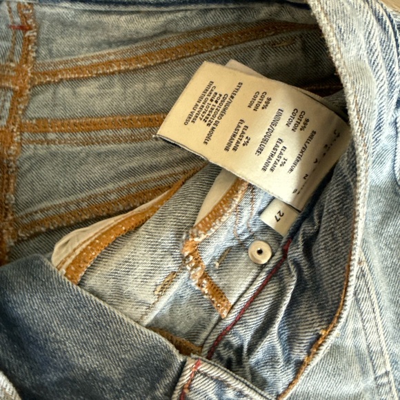 Alice + Olivia Light double button jeans size 27 - Picture 8 of 8